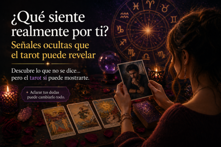 qué siente por mí tarot sentimientos ocultos amor