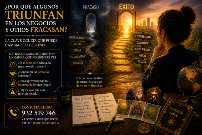 exito negocios fracaso decisiones clave prosperidad empresa tarot