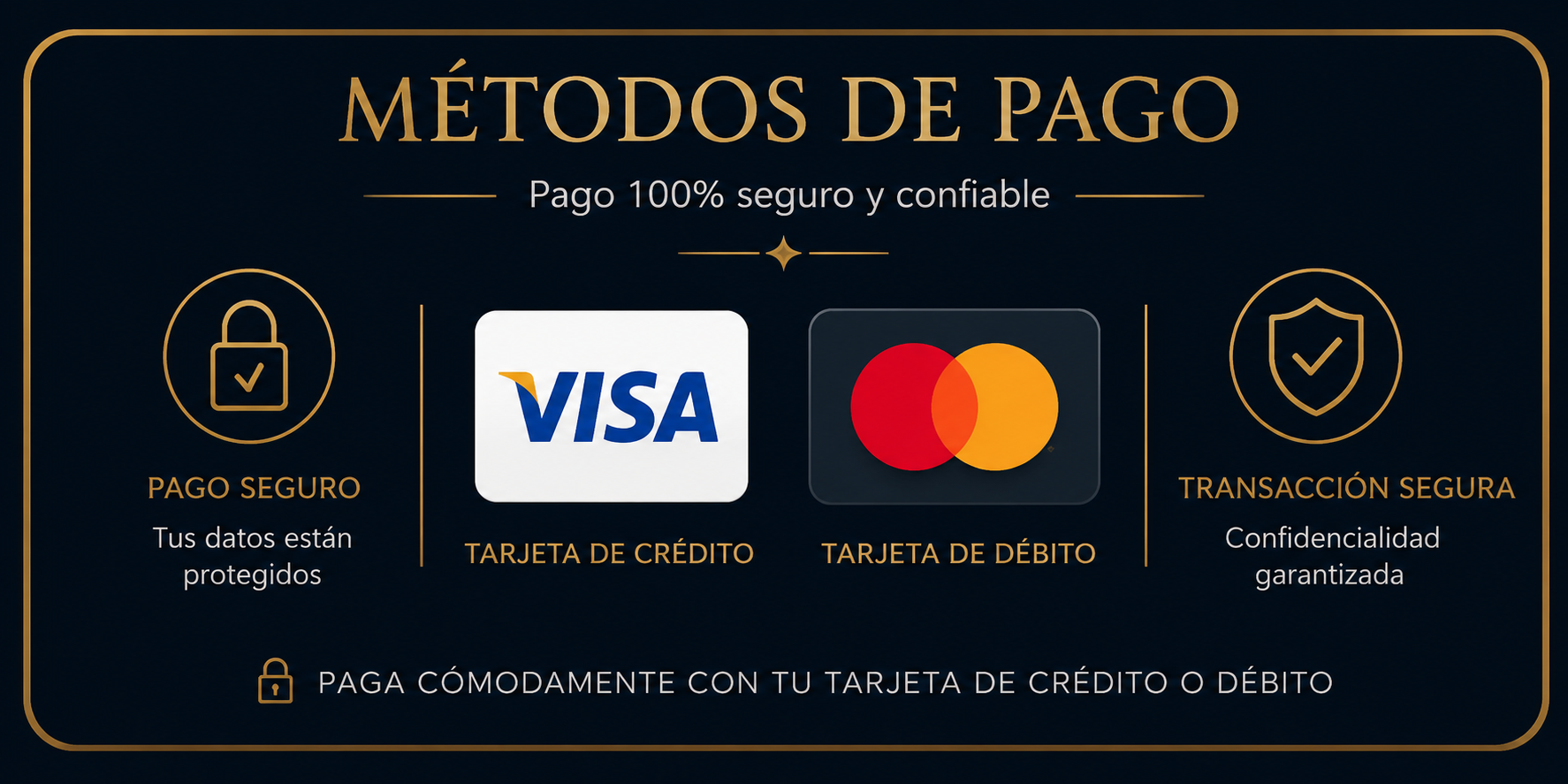 Pago seguro con tarjeta de crédito y débito para consultas de tarot por teléfono