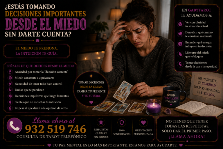 mujer agotamiento emocional ansiedad tristeza energia espiritual tarot