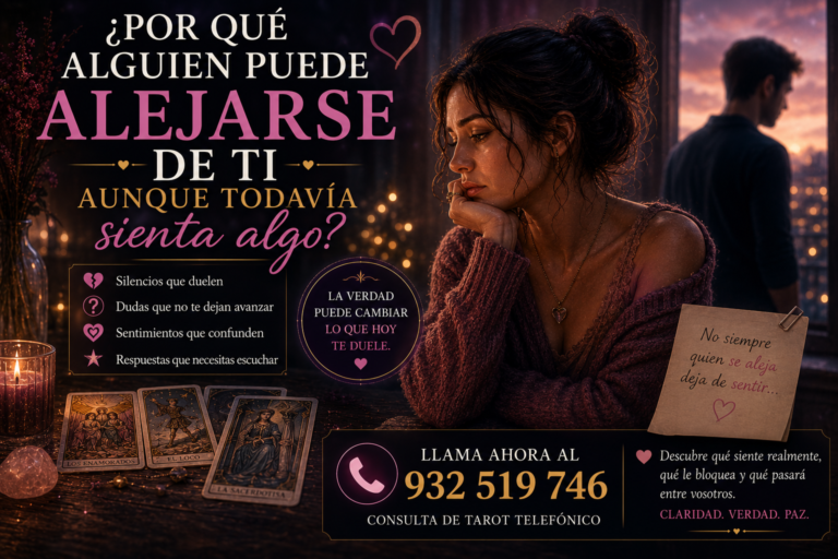 por que se aleja si siente algo dudas amor tarot sentimientos