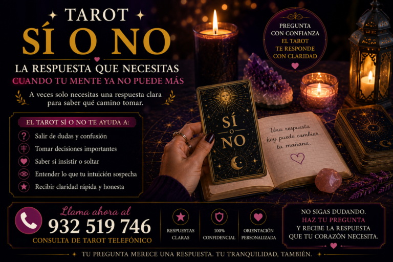 tarot si o no respuesta clara dudas decisiones tarot telefono