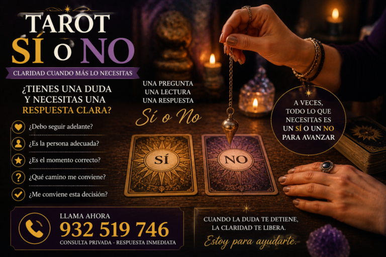 tarot si o no respuesta clara decision consulta tarot directa